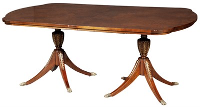 Lot 195 - George III Style Walnut, Fruitwood and...