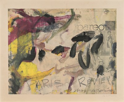 Lot 129 - Willem de Kooning (1904-1997) PARIS REVIEW...
