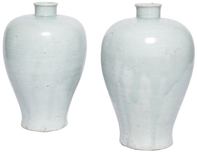 Lot 461 - Two Exceptionally Rare Chinese Glazed Qingbai...