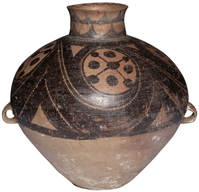 Lot 439 - Chinese Neolithic Painted Pottery Vase...