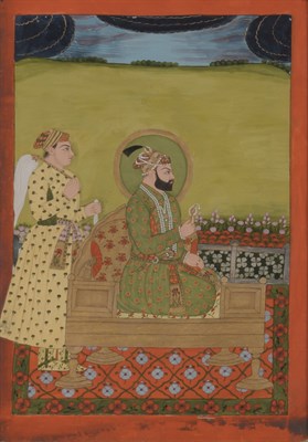 Lot 1265 - Framed Indian Gouache on Paper Miniature...