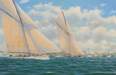 Lot 10 - Andrew Bennett American, b. 1965 America's Cup...