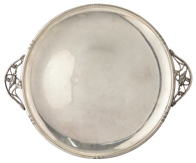 Lot 291 - American Sterling Silver Two-Handled Tray 20th...