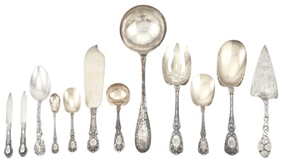 Lot 297 - Group Sterling Silver Flatware Comprising...