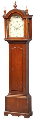 Lot 165 - Chippendale Cherry Tall Case Clock Height 6...