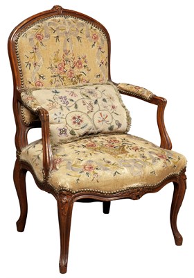 Lot 183 - Louis XV Style Beechwood...