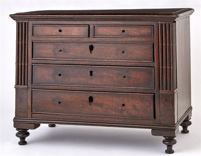 Lot 151 - Regency Mahogany Miniature Chest of Drawers...