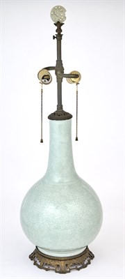 Lot 119 - Gilt-Metal Mounted Chinese Celadon Ground...