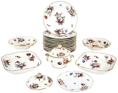 Lot 131 - Coalport Felt Spar Porcelain Dessert Service...