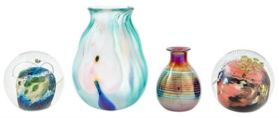 Lot 173 - Group of Josh Simpson Glass Articles...