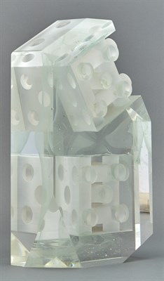 Lot 296 - Steven Weinberg Cast, Faceted and Sandblasted...