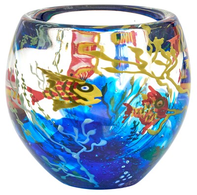 Lot 307 - Richard Jolley Blown Glass Aquarium...