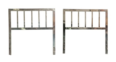Lot 256 - Pair of Mid-Century Design Chromed Metal...