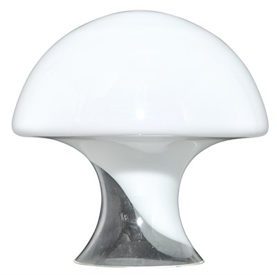 Lot 169 - Vistosi Murano Glass Mushroom-Form Table Lamp...