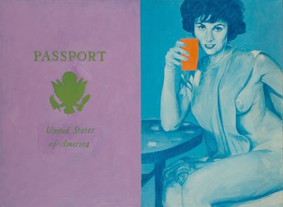 Lot 45 - David Rubello American, b. 1935 Light Hearted...