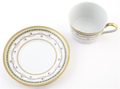 Lot 261 - Modern Fabergé Porcelain Dinner Service In the...