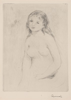 Lot 154 - Pierre-Auguste Renoir (1841-1919) ÉTUDE POUR...