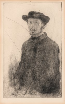 Lot 72 - Edgar Degas (1834-1917) AUTOPORTRAIT (DELTEIL...