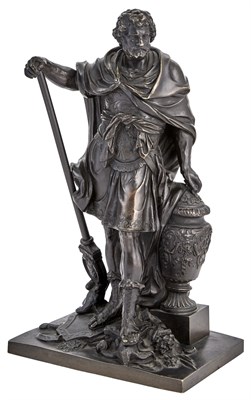 Lot 98 - Patinated Bronze Figure of Hannibal After...