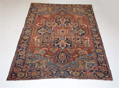 Lot 277 - Heriz Carpet Northwest Persia, circa 1935 The...