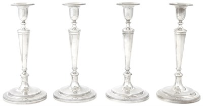 Lot 133 - Set of Four Tiffany & Co. Sterling Silver...