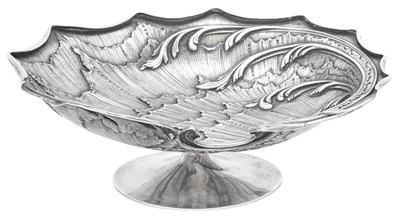 Lot 121 - Fabergé Silver Tazza Moscow, 1894 The...