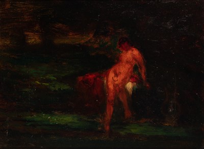Lot 66 - Robert Loftin Newman American, 1827-1912...
