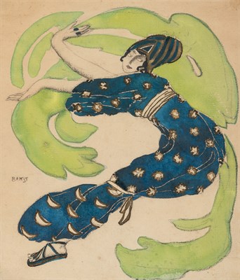 Lot 63 - Manner of Leon Nikolaievitch Bakst Costume...