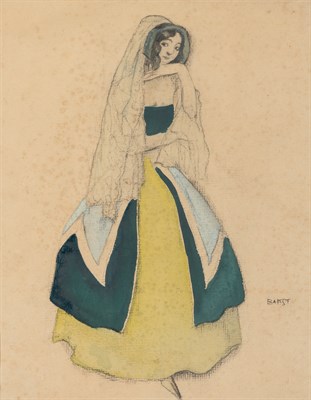 Lot 66 - Leon Nikolaievitch Bakst Russian, 1866-1924...