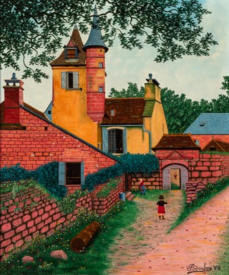 Lot 24 - Camille Bombois French, 1883-1970 Le Castel de...