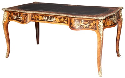Lot 372 - Early Victorian Kingwood, Tulipwood and...