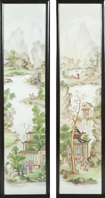 Lot 367 - Pair of English Porcelain Plaques by Copeland...