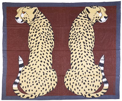Lot 141 - Two Pucci Silk Scarves, One Hermès Silk Scarf, Two Hermès Silk and Challis Wool Scarves