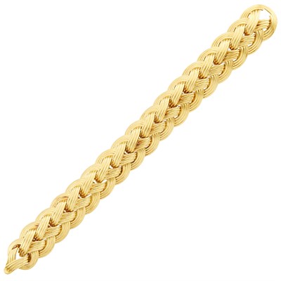 Lot 72 - Van Cleef & Arpels Gold Bracelet