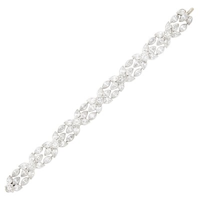 Lot 152 - Graff Platinum and Diamond Bracelet