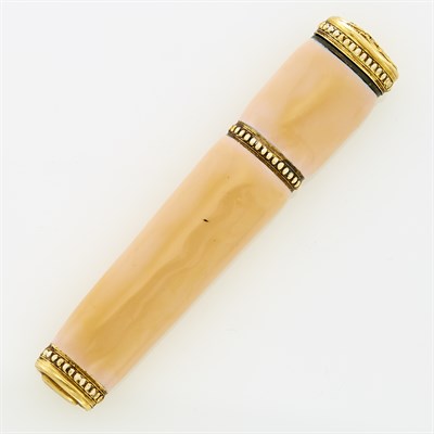 Lot 260 - Antique Enamel Needle Case