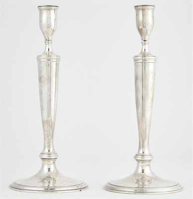 Lot 138 - Pair of Tiffany & Co. Sterling Silver...