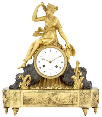 Lot 406 - Restauration Ormolu Mantel Clock Second...