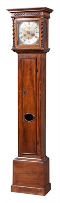 Lot 136 - English Walnut Longcase Clock The associated...