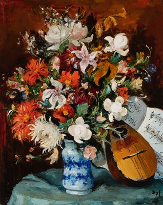 Lot 10 - Marcel Dyf French, 1899-1985 Nature Morte a la...