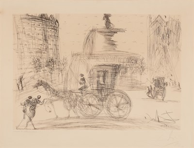 Lot 68 - Salvador Dalí (1904-1989) PLAZA FOUNTAIN...