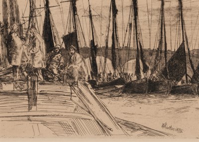 Lot 114 - James Abbott McNeill Whistler BILLINGSGATE (K....
