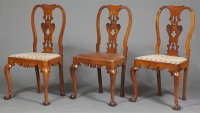 Lot 292 - Set of Three Provincial George II Fruitwood...