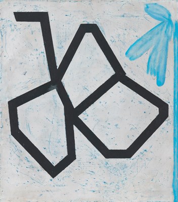 Lot 49 - Prunella Clough British, 1919-1999 Blue Flower,...