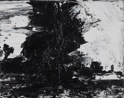 Lot 104 - John Virtue British, b. 1947 Landscape No 490,...