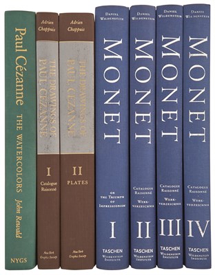 Lot 134 - [CATALOGUES RAISONNEE-MONET & CEZANNE] Group...