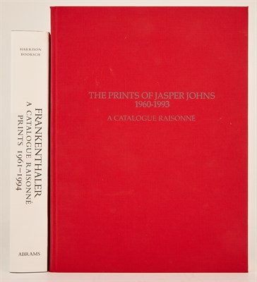 Lot 126 - [CATALOGUES RAISONNEE-FRANKENTHALER & JOHNS]...