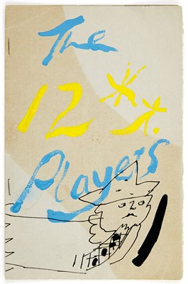 Lot 162 - WARHOL, ANDY Rare Warhol designed theater...