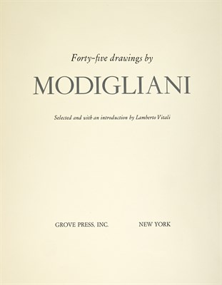 Lot 151 - MODIGLIANI, AMADEO VITALI, LAMBERTO....
