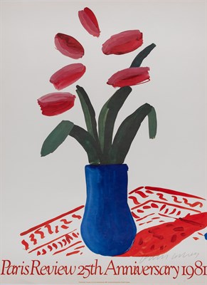 Lot 143 - [HOCKNEY, DAVID-SIGNED POSTER] Paris Review...